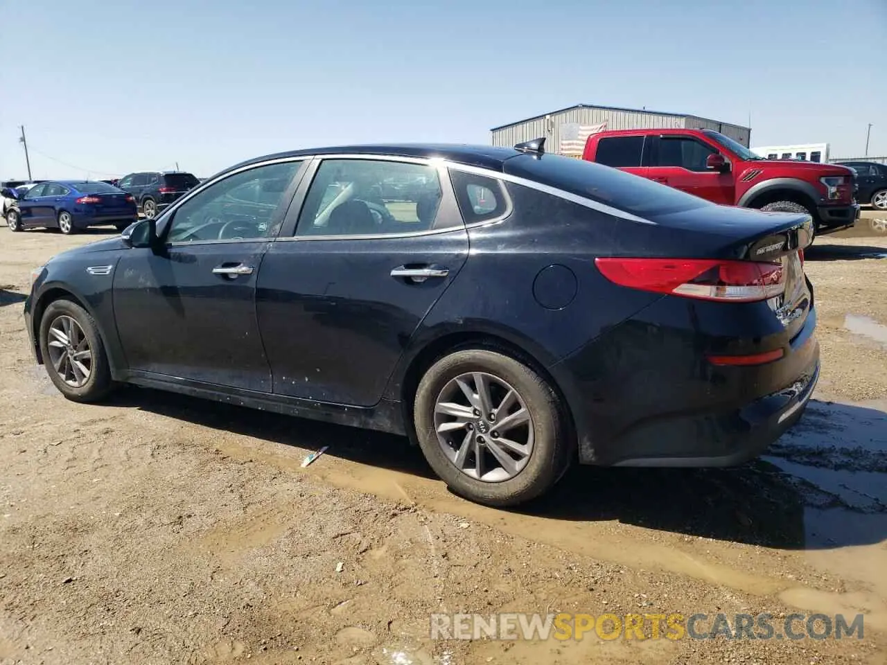 2 fotografías del automóvil dañado 5XXGT4L30LG387994 KIA OPTIMA 2020