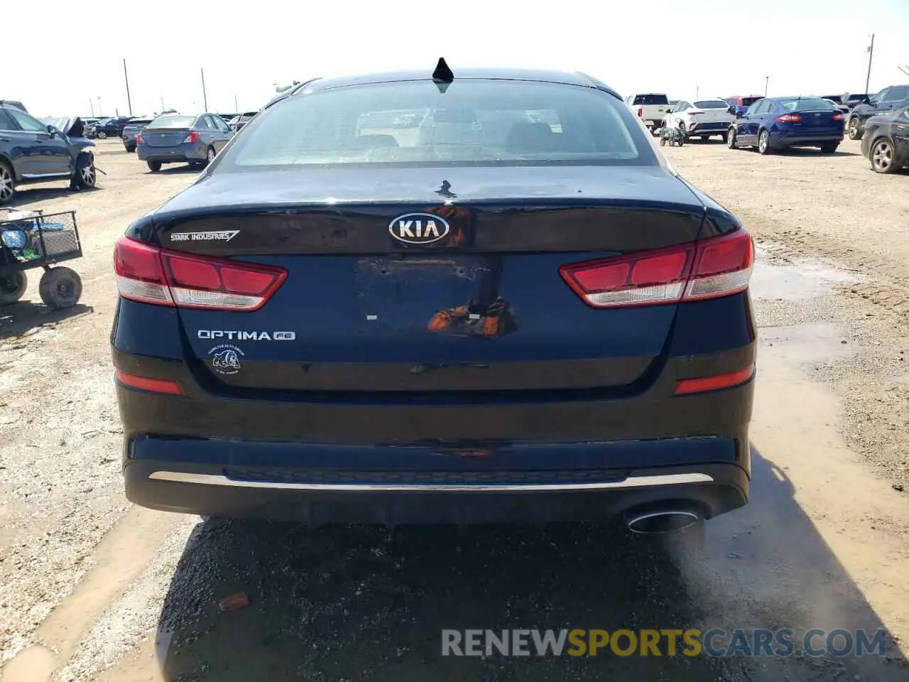 6 fotografías del automóvil dañado 5XXGT4L30LG387994 KIA OPTIMA 2020