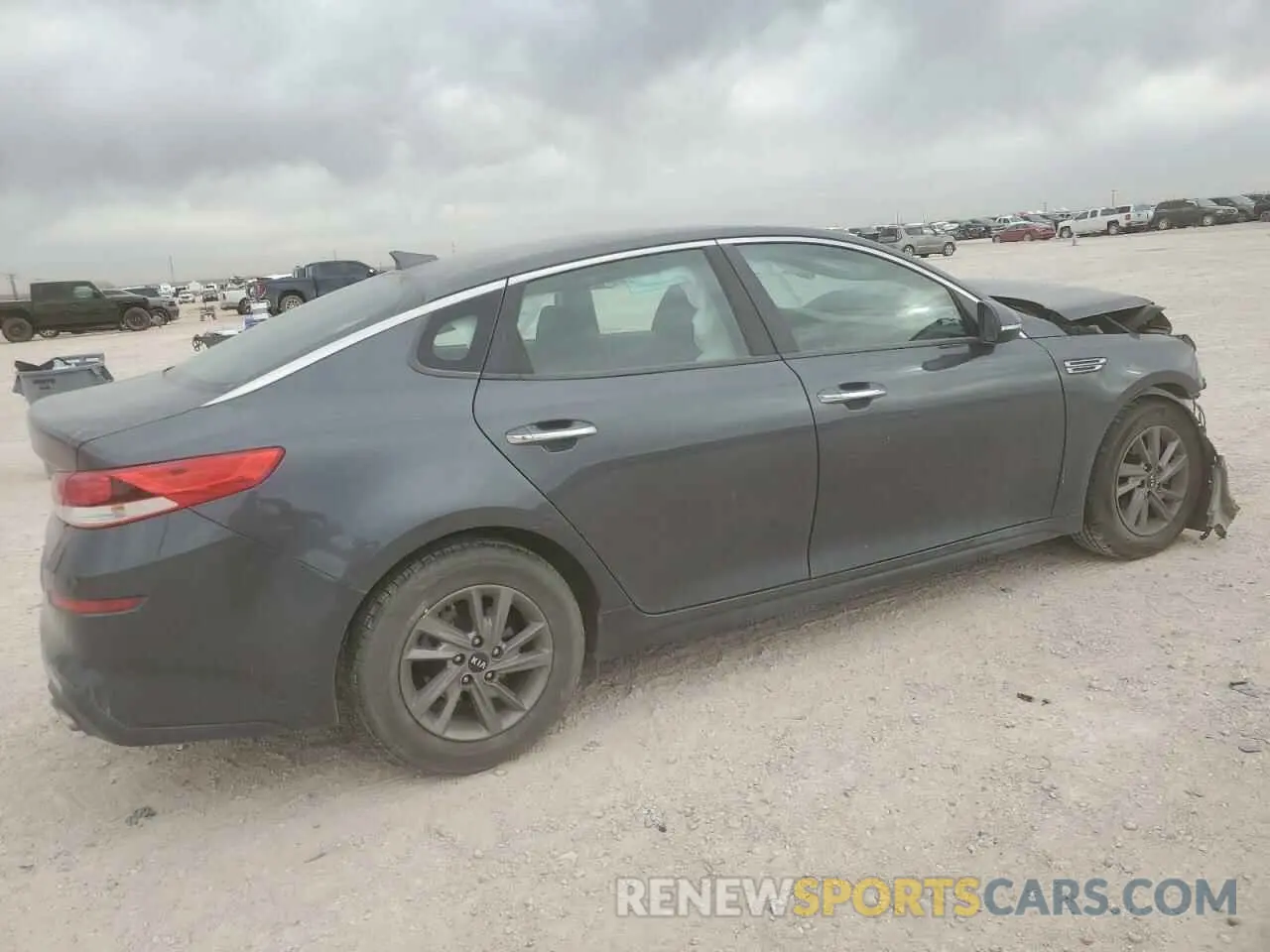 3 fotografías del automóvil dañado 5XXGT4L30LG388627 KIA OPTIMA 2020