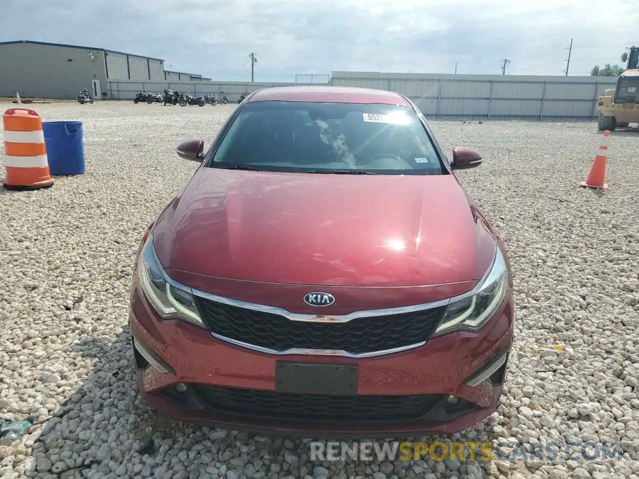 5 fotografías del automóvil dañado 5XXGT4L30LG405815 KIA OPTIMA 2020