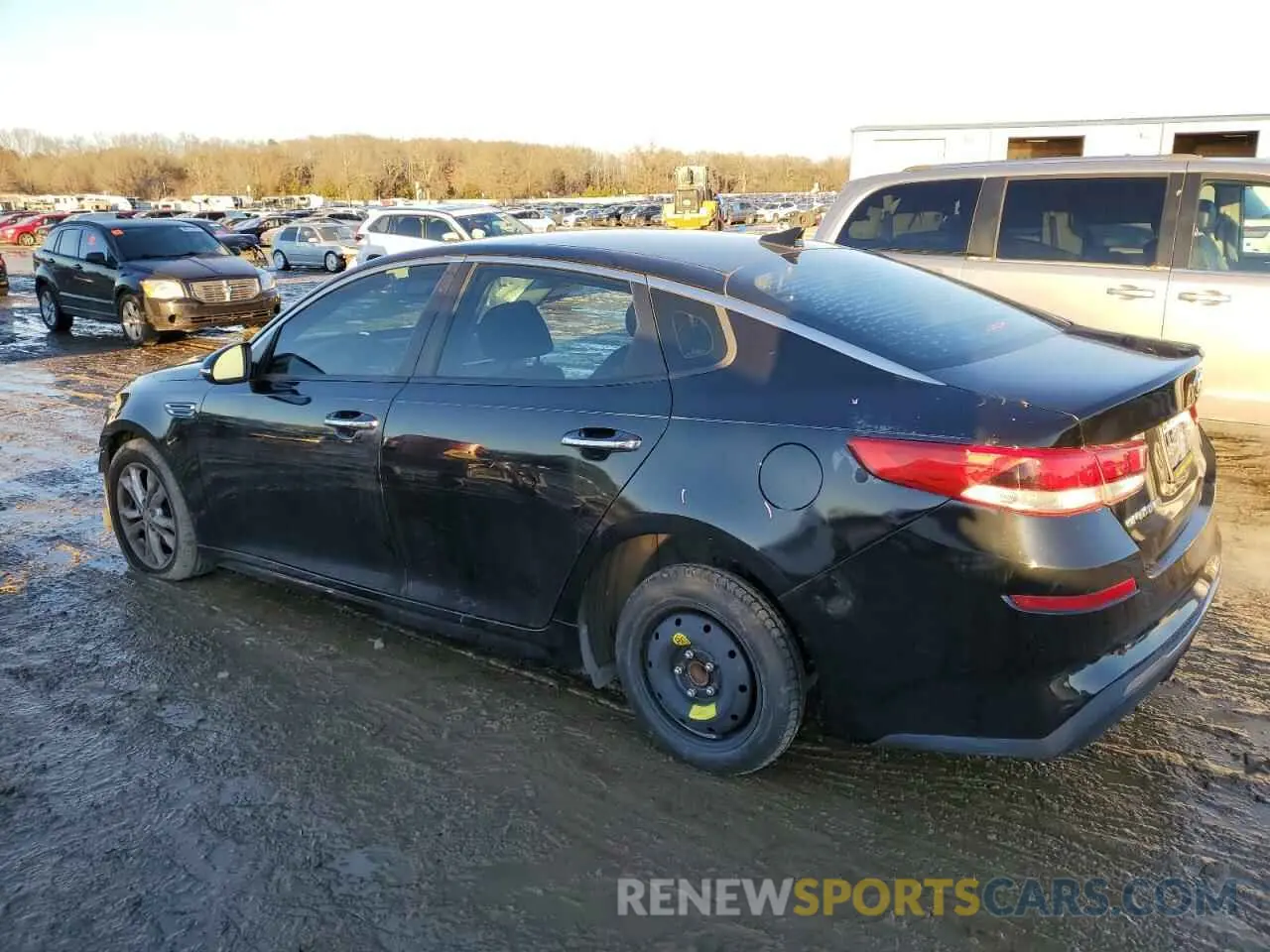 2 fotografías del automóvil dañado 5XXGT4L30LG415115 KIA OPTIMA 2020