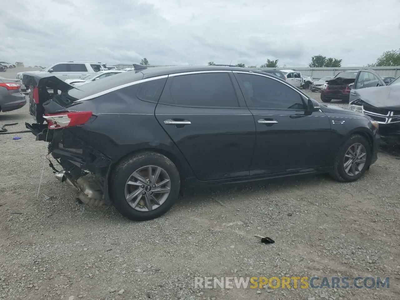 3 fotografías del automóvil dañado 5XXGT4L30LG415843 KIA OPTIMA 2020