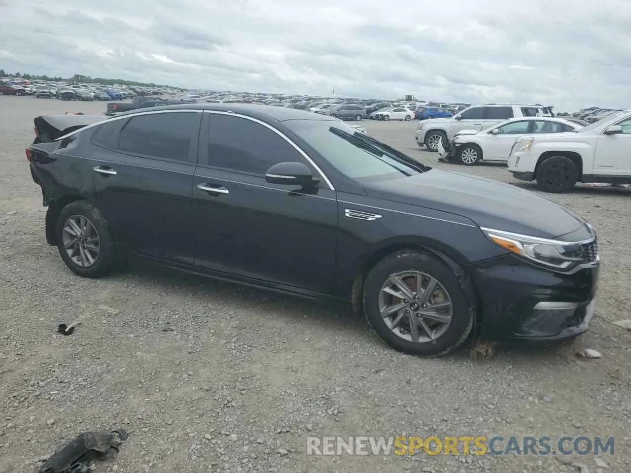 4 fotografías del automóvil dañado 5XXGT4L30LG415843 KIA OPTIMA 2020