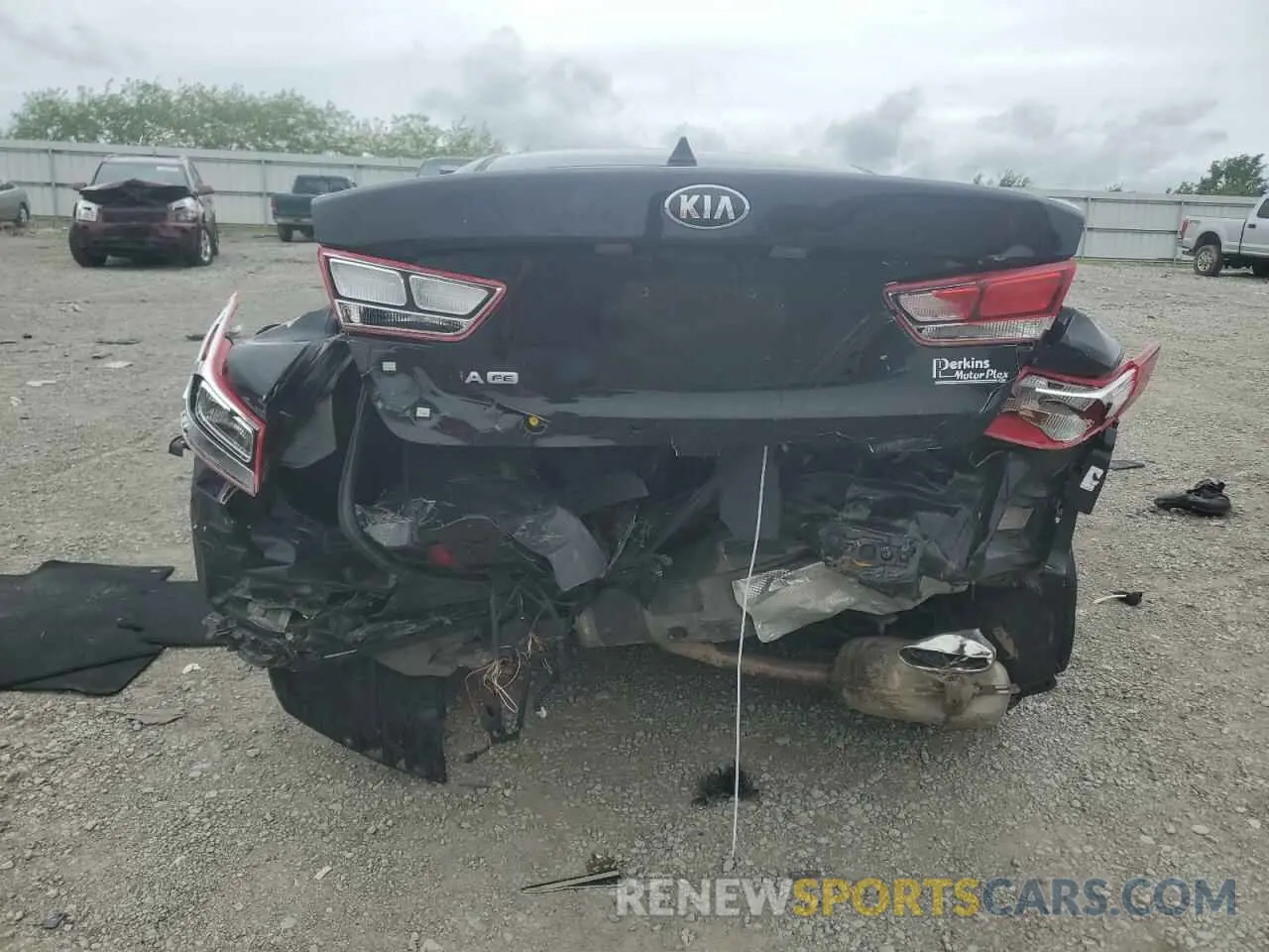 6 fotografías del automóvil dañado 5XXGT4L30LG415843 KIA OPTIMA 2020