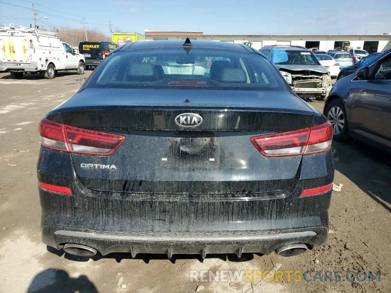 6 fotografías del automóvil dañado 5XXGT4L30LG450172 KIA OPTIMA 2020