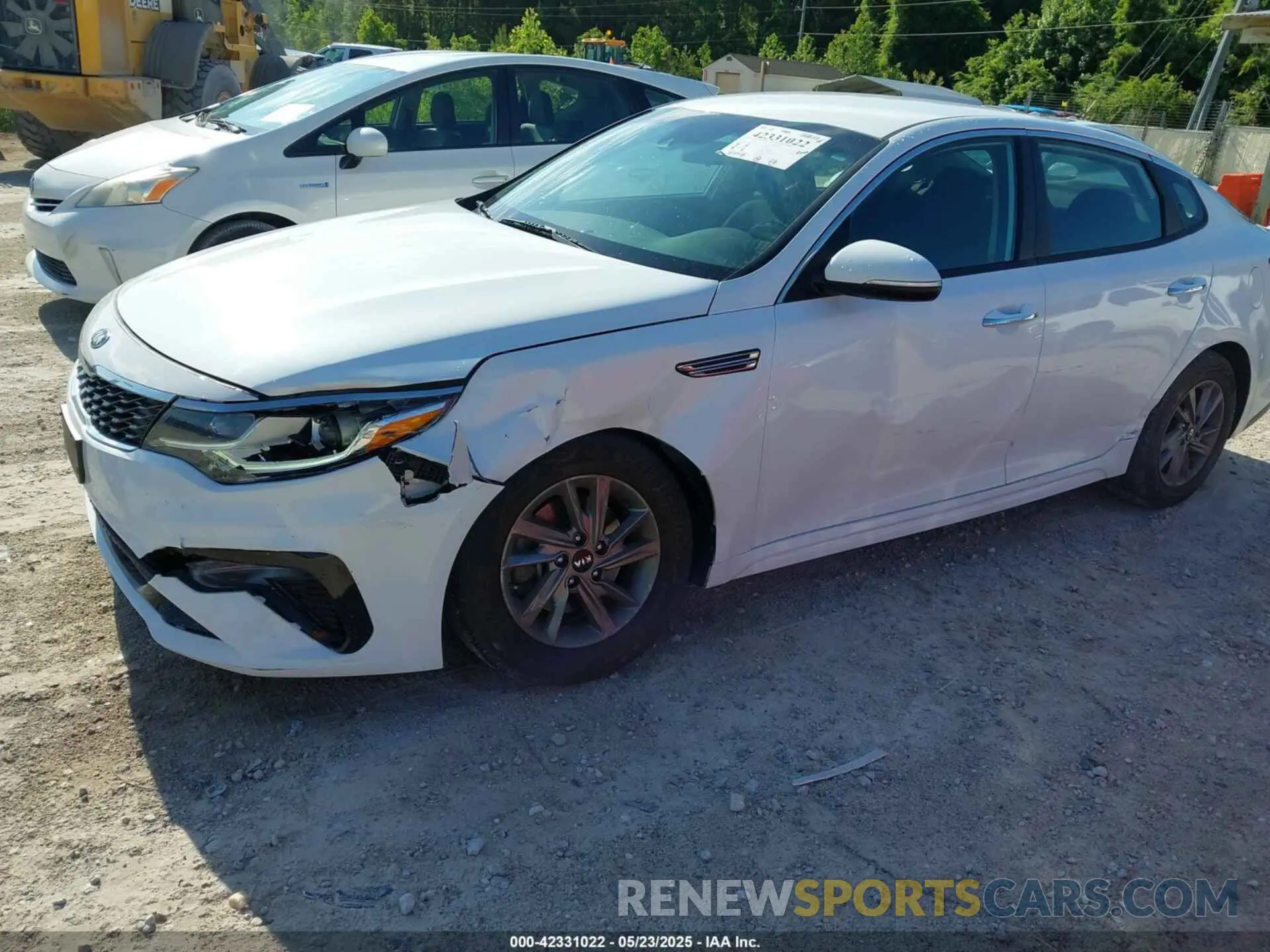 6 fotografías del automóvil dañado 5XXGT4L31LG380634 KIA OPTIMA 2020