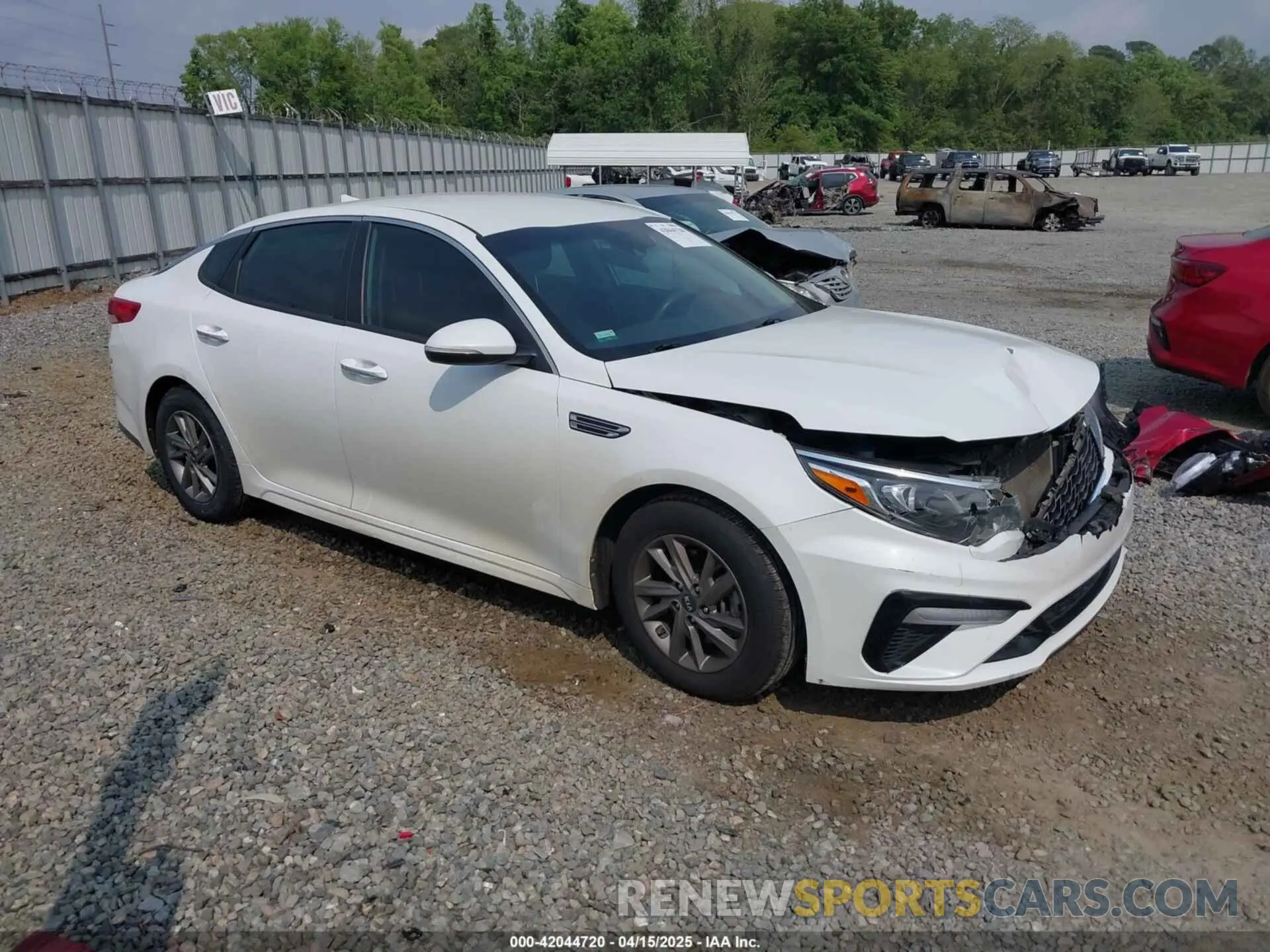1 fotografías del automóvil dañado 5XXGT4L31LG381346 KIA OPTIMA 2020