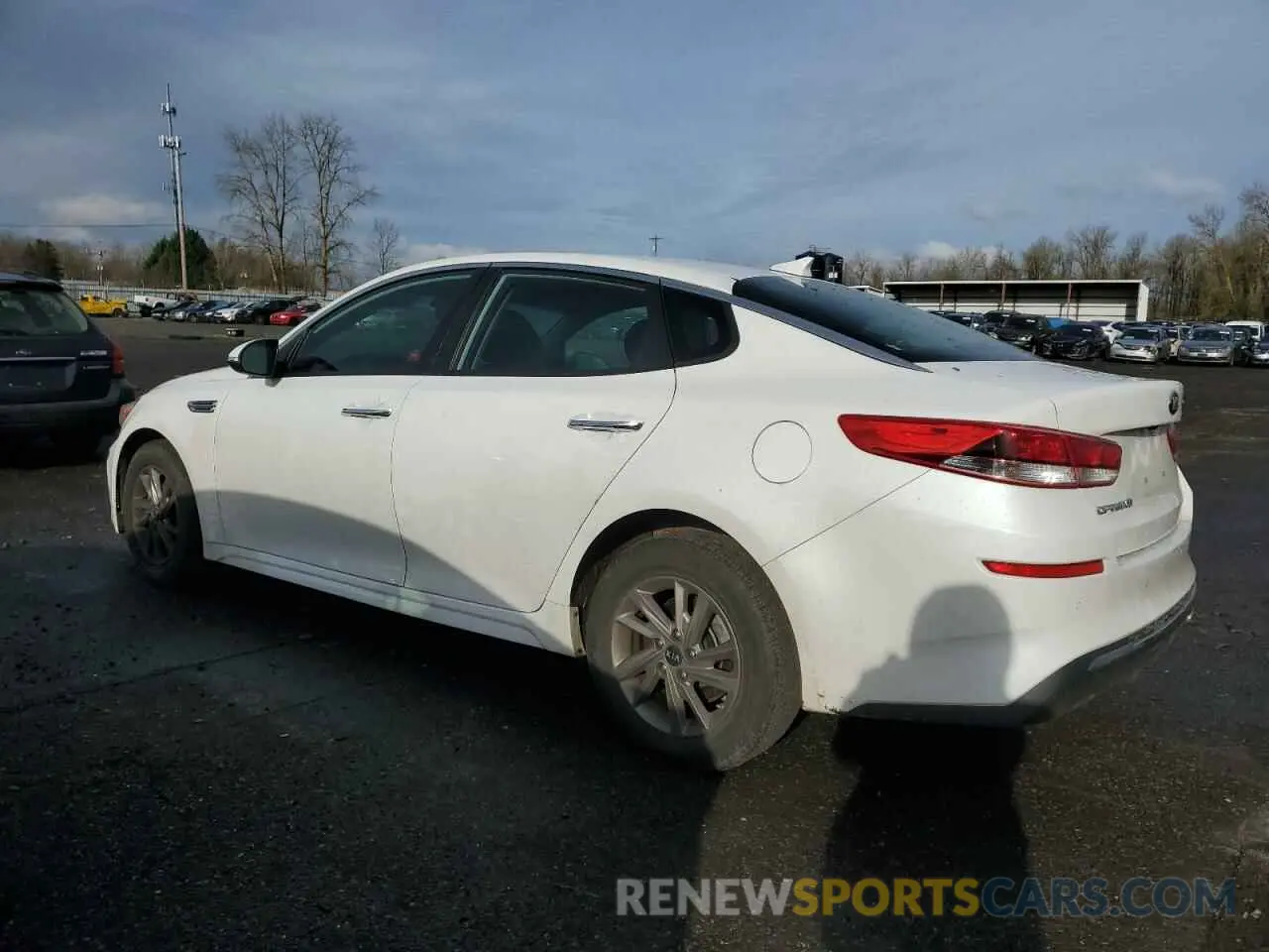 2 fotografías del automóvil dañado 5XXGT4L31LG382934 KIA OPTIMA 2020