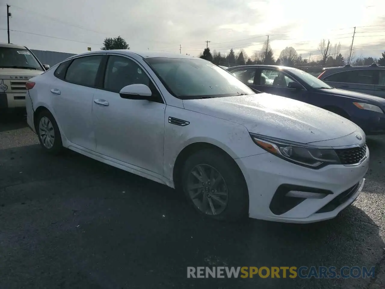4 fotografías del automóvil dañado 5XXGT4L31LG382934 KIA OPTIMA 2020