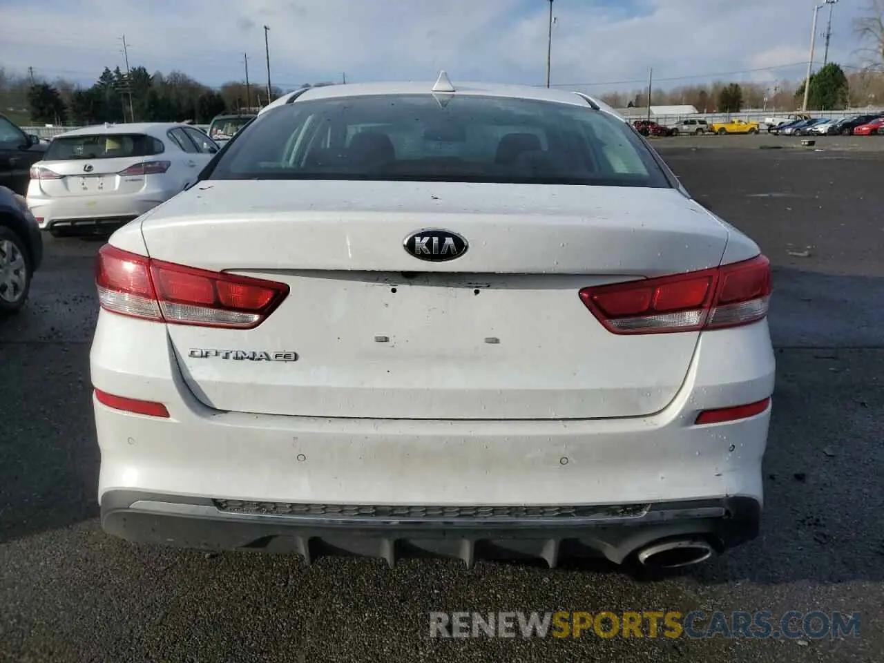 6 fotografías del automóvil dañado 5XXGT4L31LG382934 KIA OPTIMA 2020