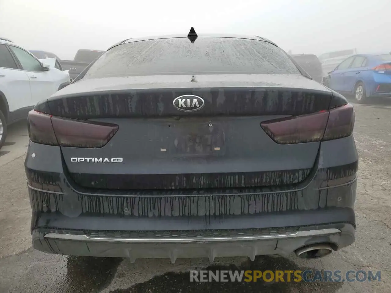 6 fotografías del automóvil dañado 5XXGT4L31LG387762 KIA OPTIMA 2020