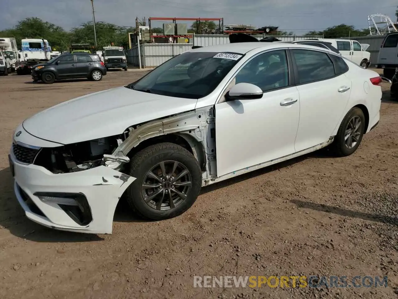 1 fotografías del automóvil dañado 5XXGT4L31LG392007 KIA OPTIMA 2020