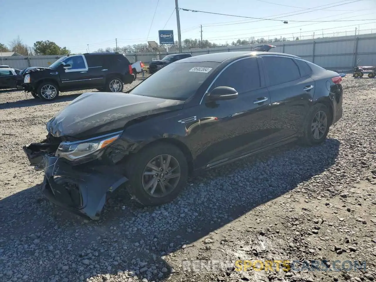 1 fotografías del automóvil dañado 5XXGT4L31LG403863 KIA OPTIMA 2020