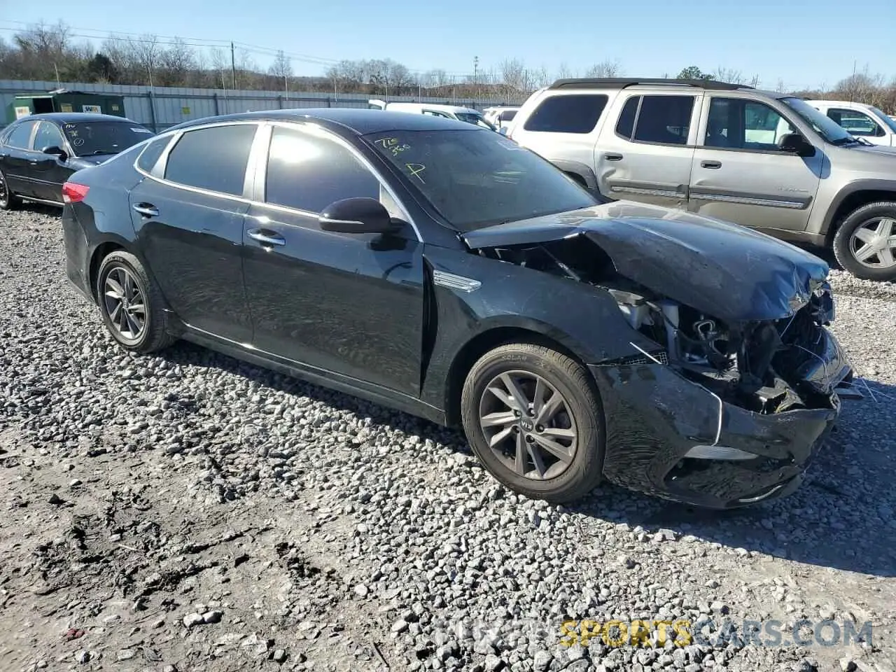 4 fotografías del automóvil dañado 5XXGT4L31LG403863 KIA OPTIMA 2020