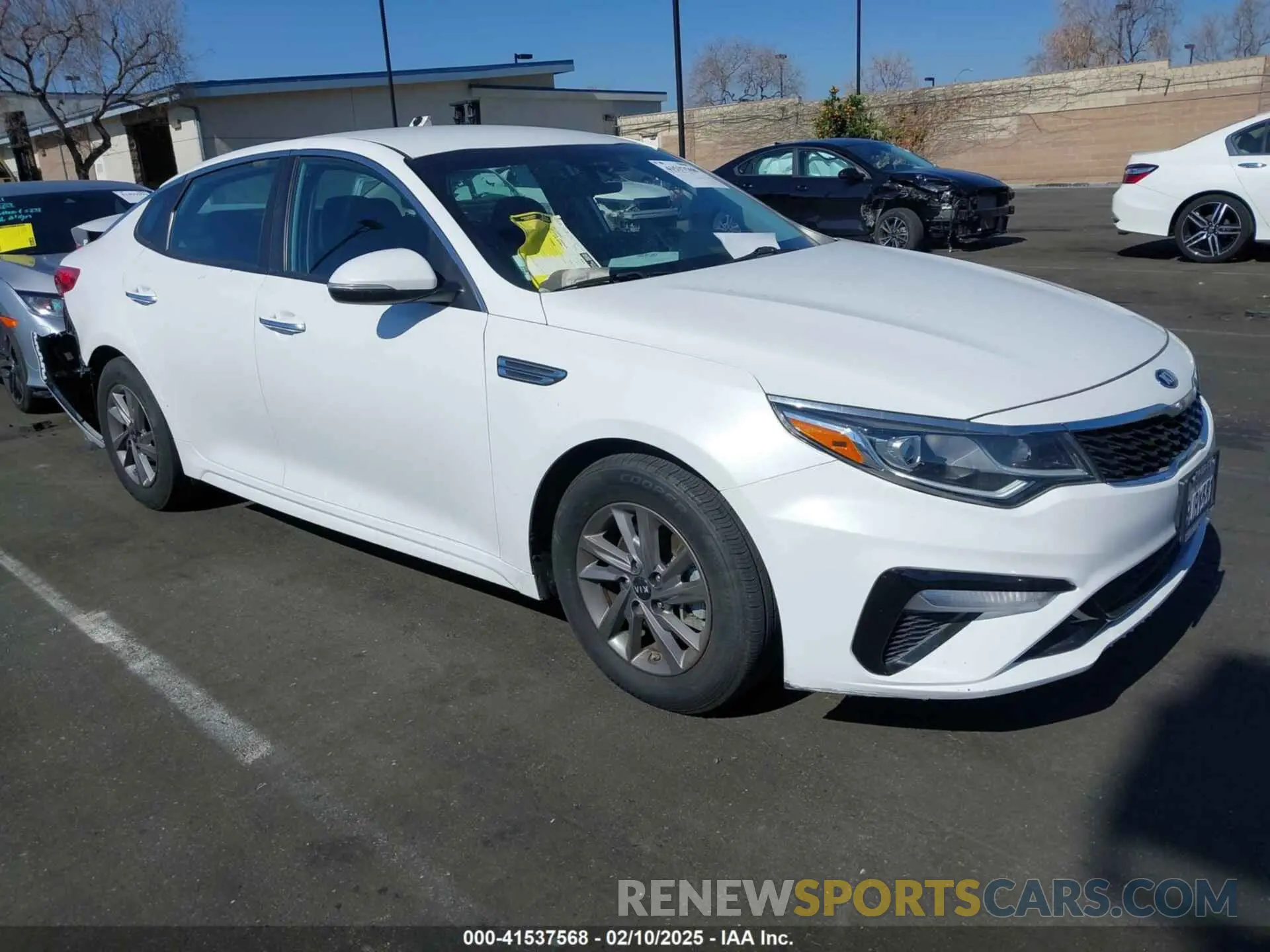 1 fotografías del automóvil dañado 5XXGT4L31LG404625 KIA OPTIMA 2020