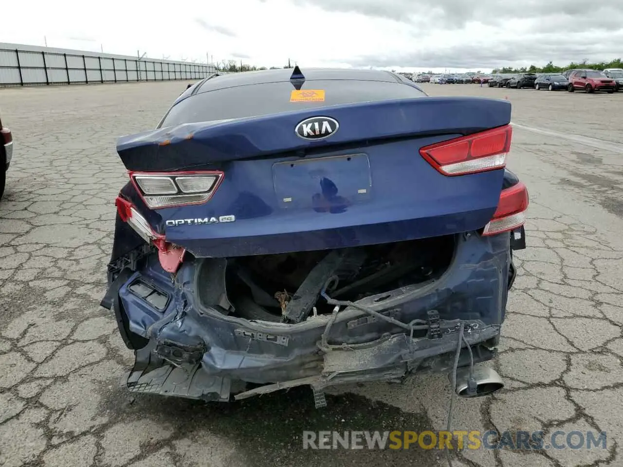 6 fotografías del automóvil dañado 5XXGT4L31LG405208 KIA OPTIMA 2020