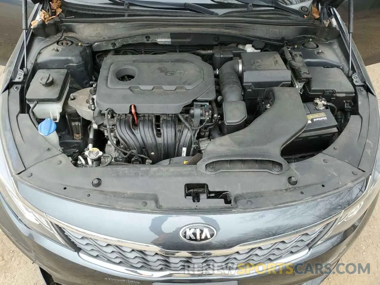 12 fotografías del automóvil dañado 5XXGT4L31LG408089 KIA OPTIMA 2020
