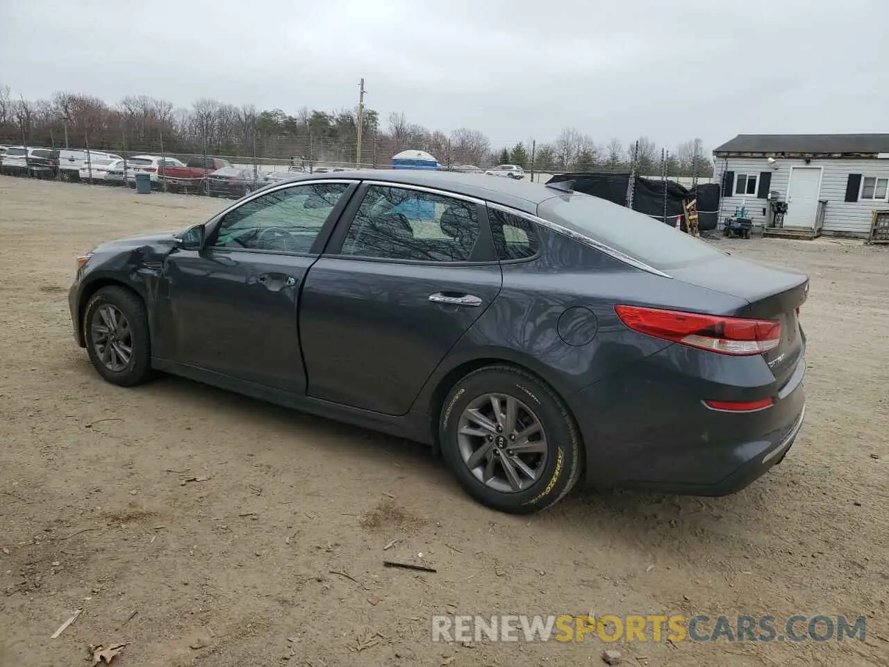 2 fotografías del automóvil dañado 5XXGT4L31LG408089 KIA OPTIMA 2020