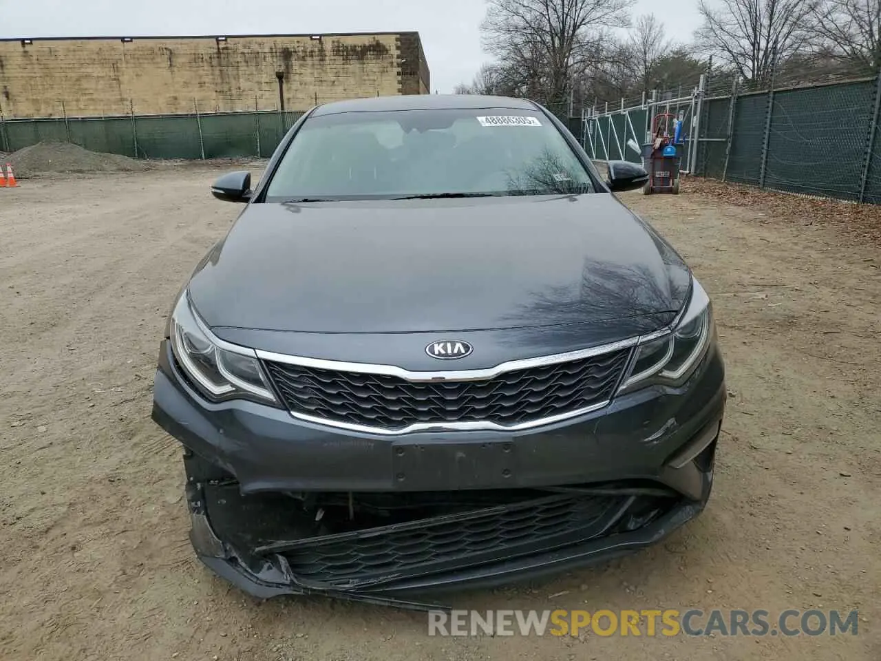 5 fotografías del automóvil dañado 5XXGT4L31LG408089 KIA OPTIMA 2020