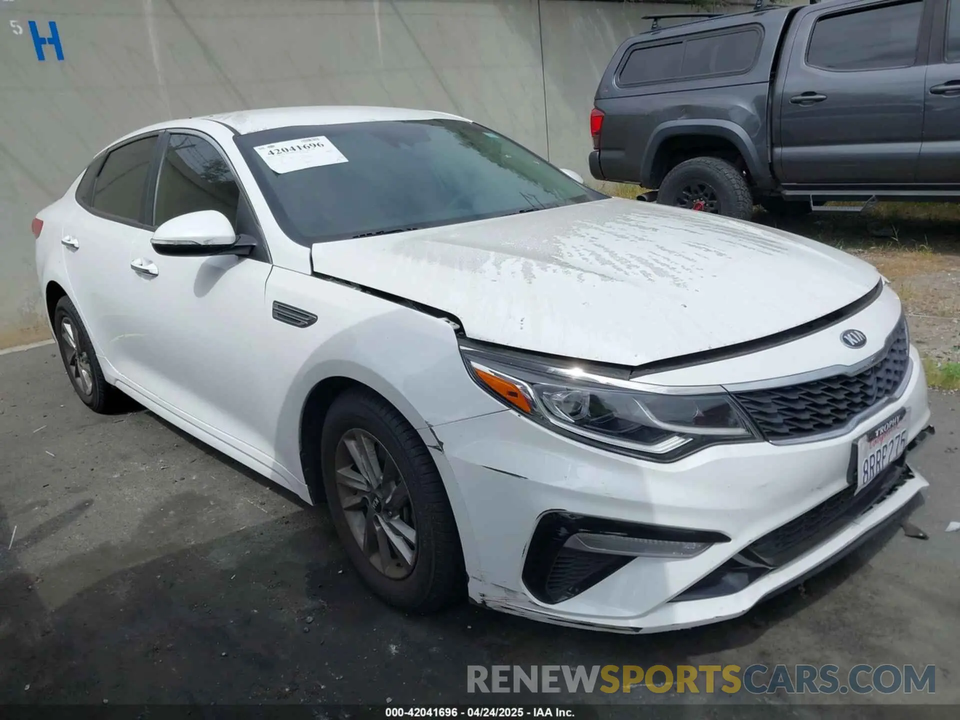 1 fotografías del automóvil dañado 5XXGT4L31LG415303 KIA OPTIMA 2020