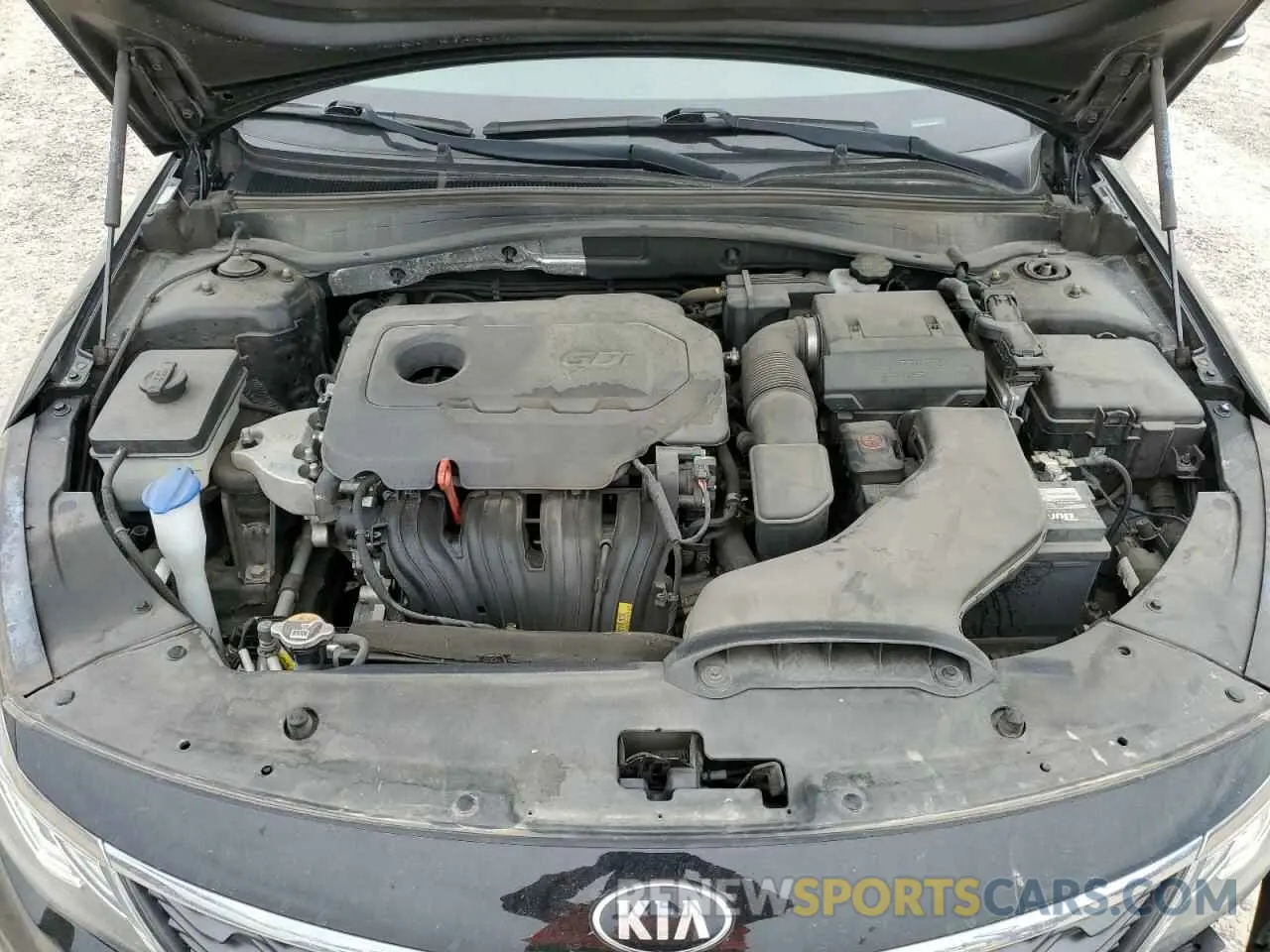 11 fotografías del automóvil dañado 5XXGT4L31LG419481 KIA OPTIMA 2020