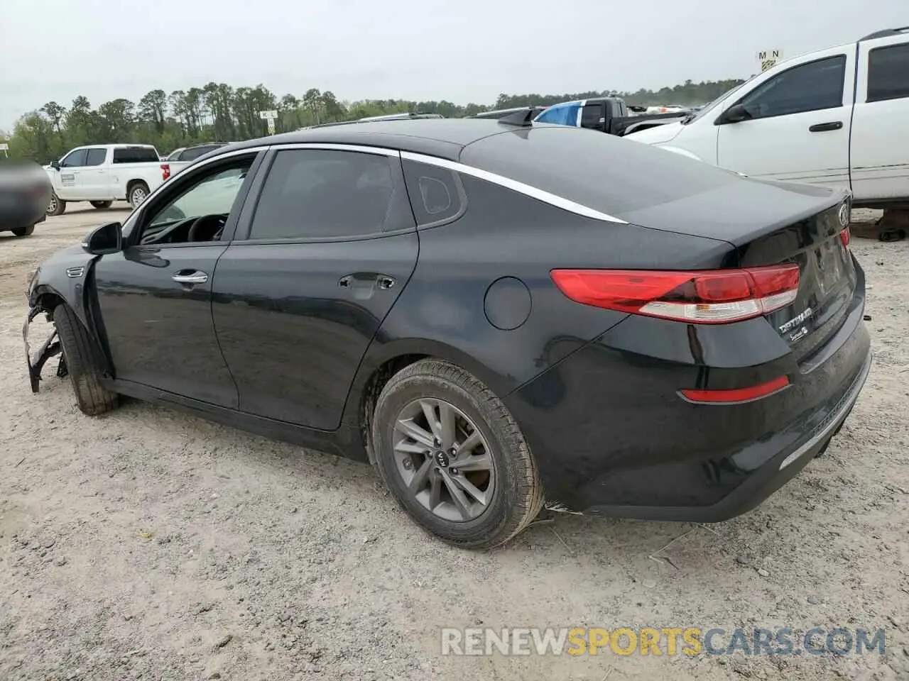 2 fotografías del automóvil dañado 5XXGT4L31LG419481 KIA OPTIMA 2020