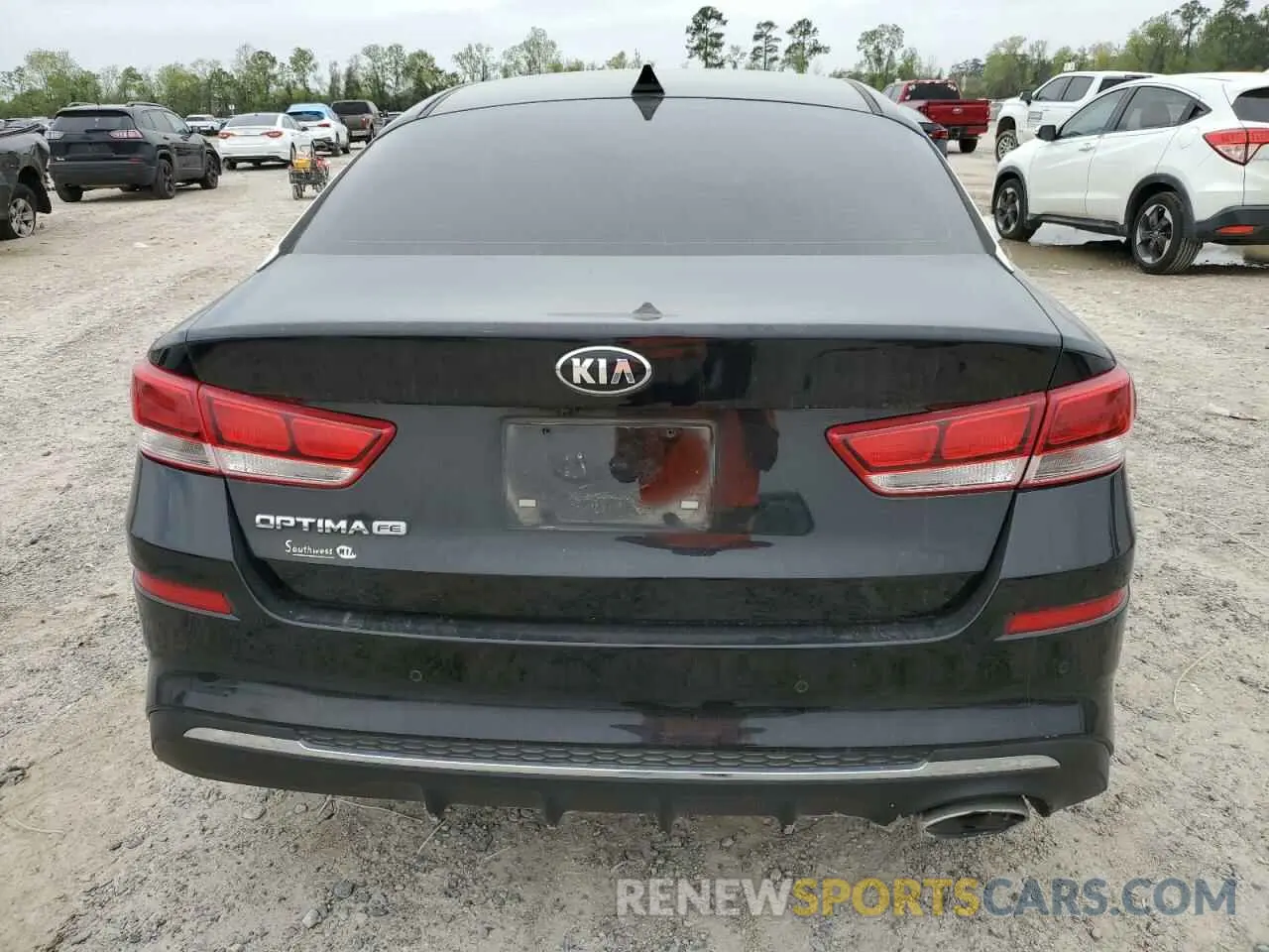 6 fotografías del automóvil dañado 5XXGT4L31LG419481 KIA OPTIMA 2020