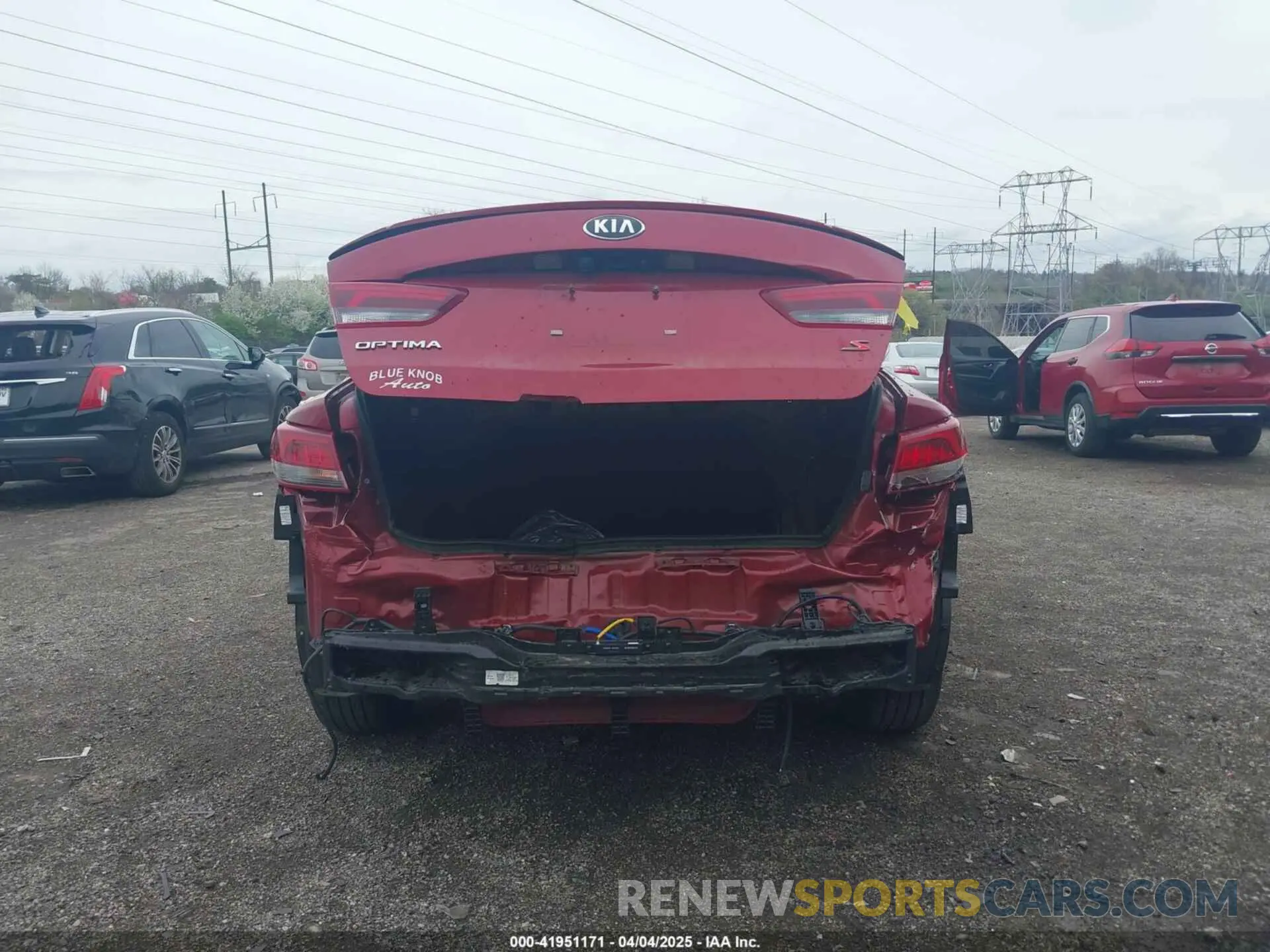 17 fotografías del automóvil dañado 5XXGT4L31LG450083 KIA OPTIMA 2020