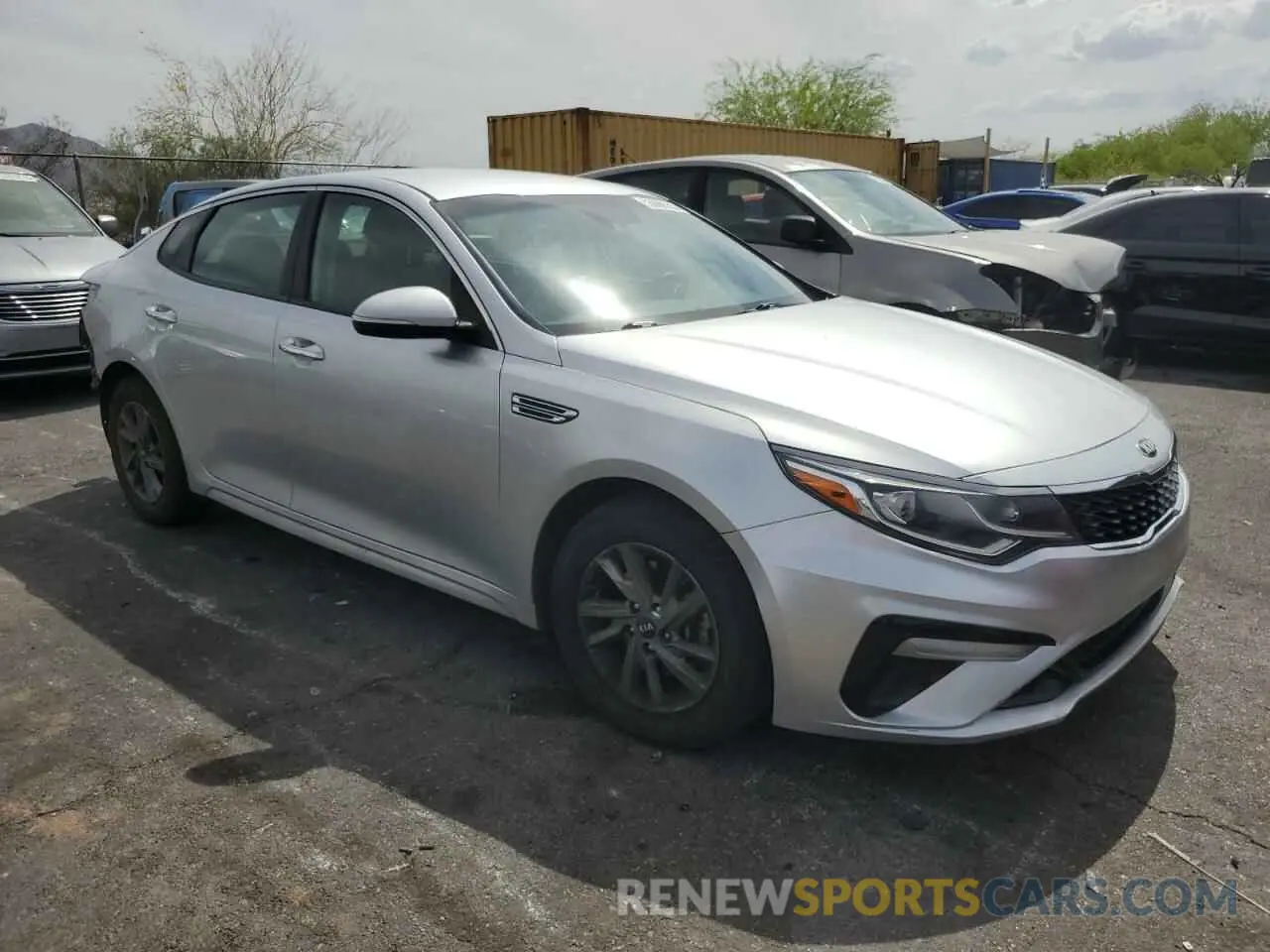 4 fotografías del automóvil dañado 5XXGT4L31LG450276 KIA OPTIMA 2020