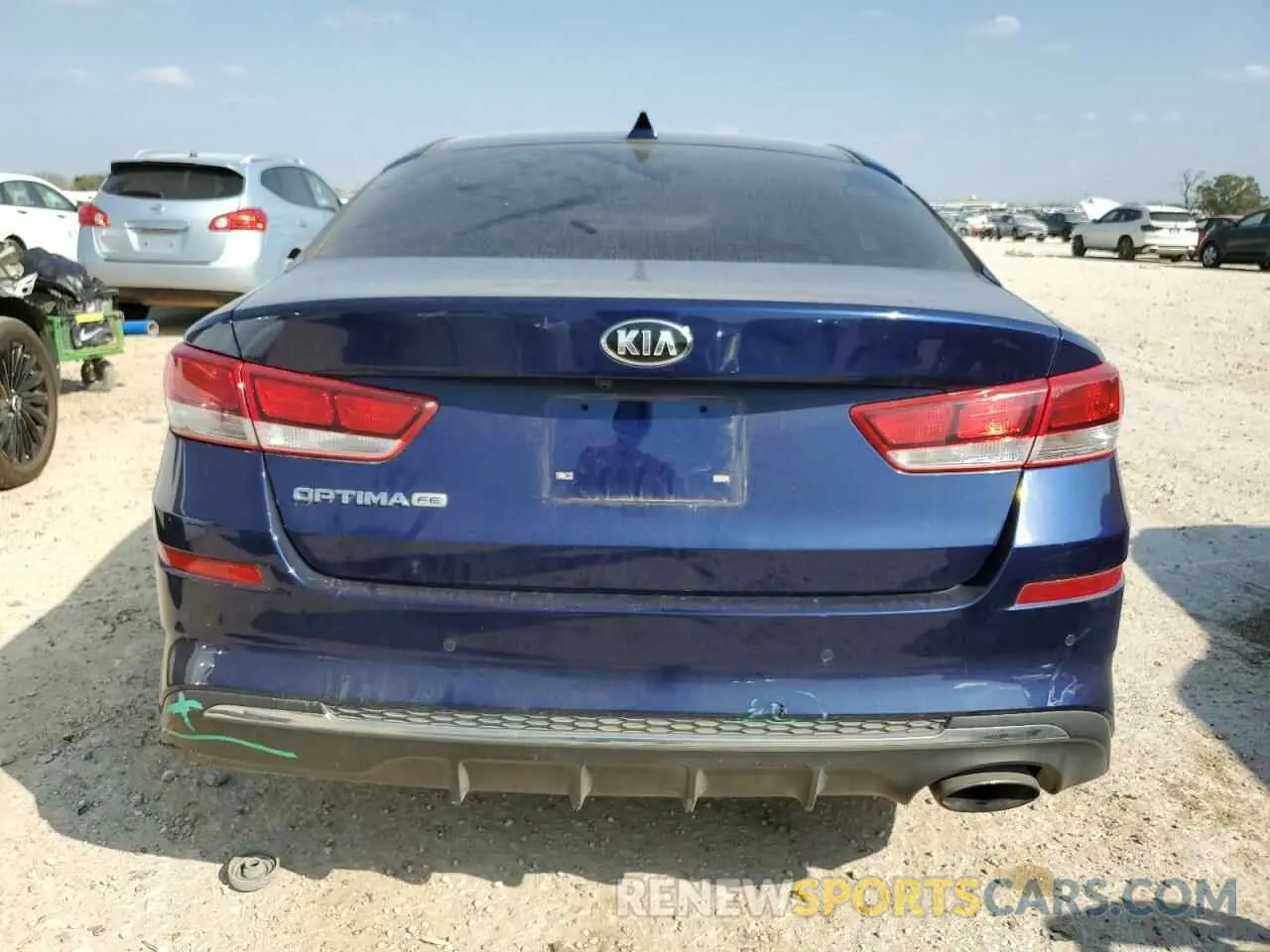 6 fotografías del automóvil dañado 5XXGT4L32LG383106 KIA OPTIMA 2020