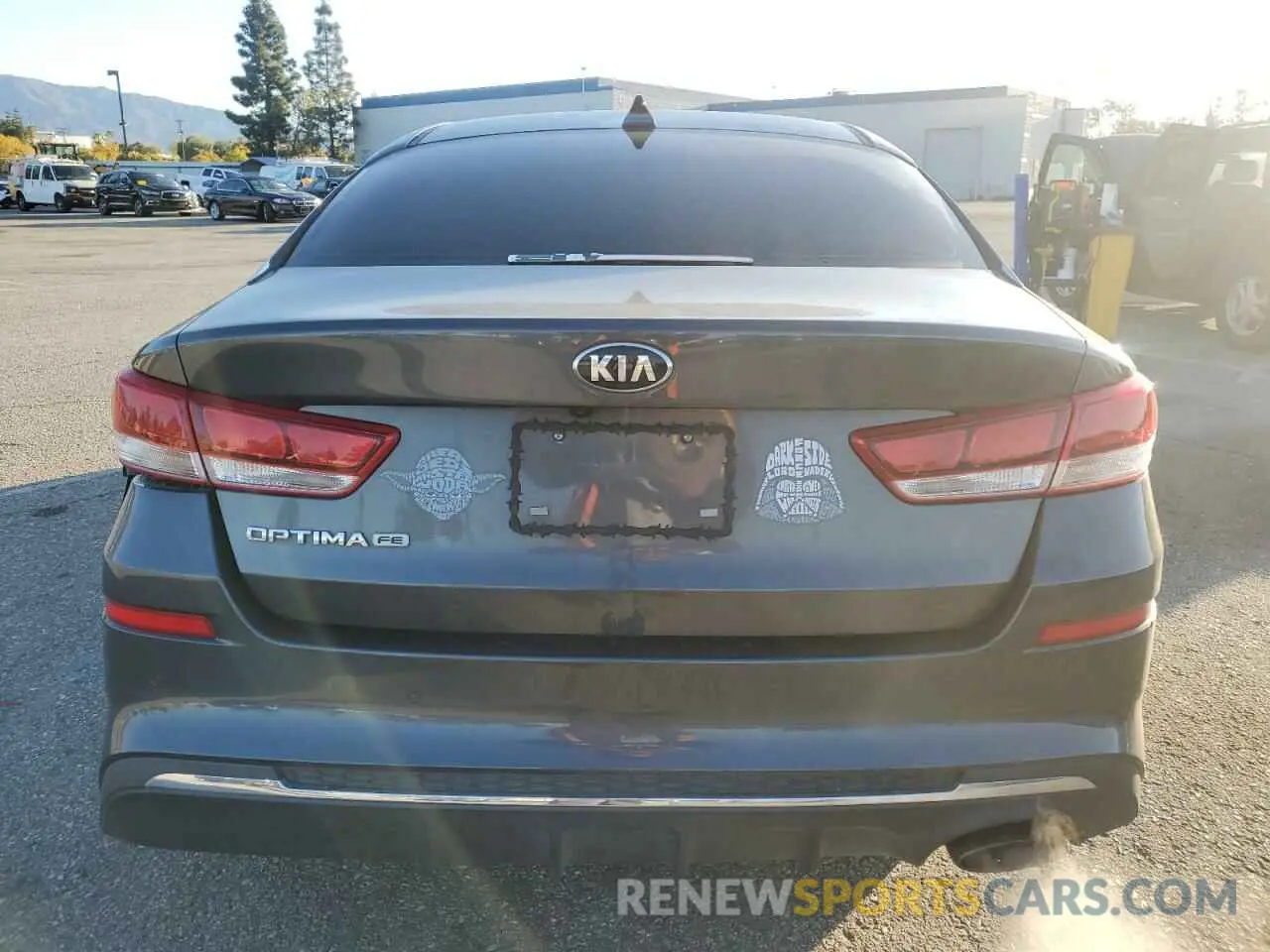 6 fotografías del automóvil dañado 5XXGT4L32LG388208 KIA OPTIMA 2020
