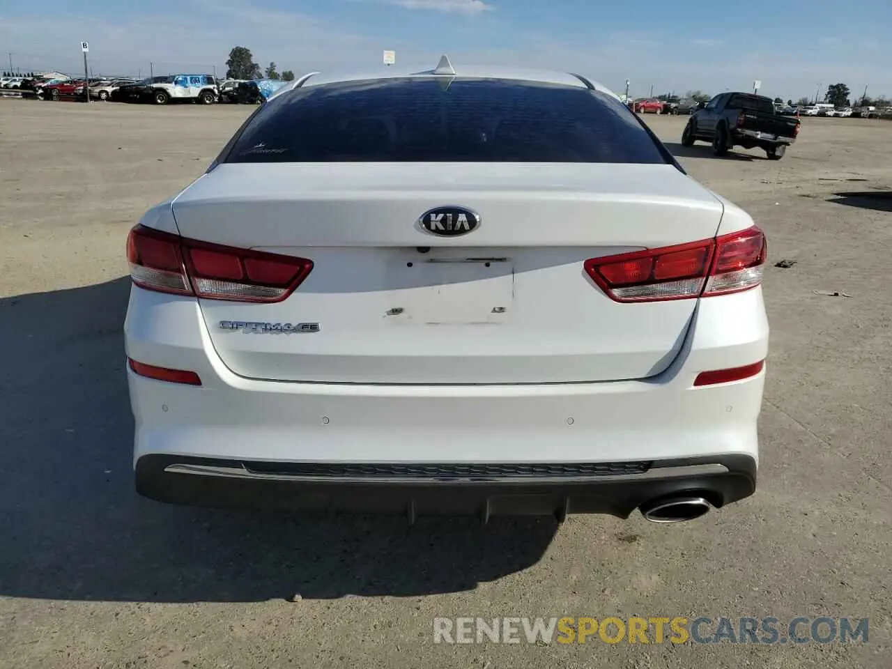 6 fotografías del automóvil dañado 5XXGT4L32LG398222 KIA OPTIMA 2020
