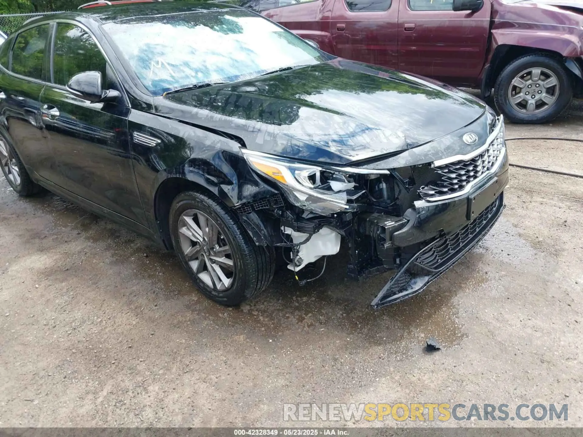 6 fotografías del automóvil dañado 5XXGT4L32LG398947 KIA OPTIMA 2020
