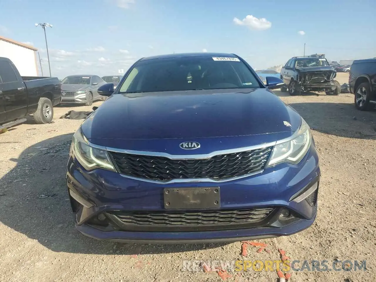 5 fotografías del automóvil dañado 5XXGT4L32LG403466 KIA OPTIMA 2020