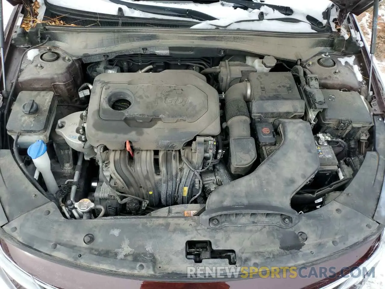 11 fotografías del automóvil dañado 5XXGT4L32LG406495 KIA OPTIMA 2020