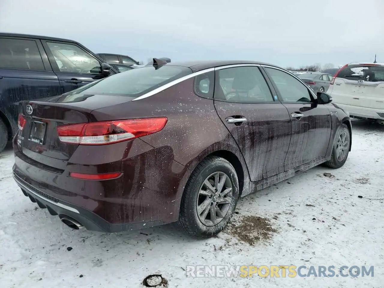3 fotografías del automóvil dañado 5XXGT4L32LG406495 KIA OPTIMA 2020