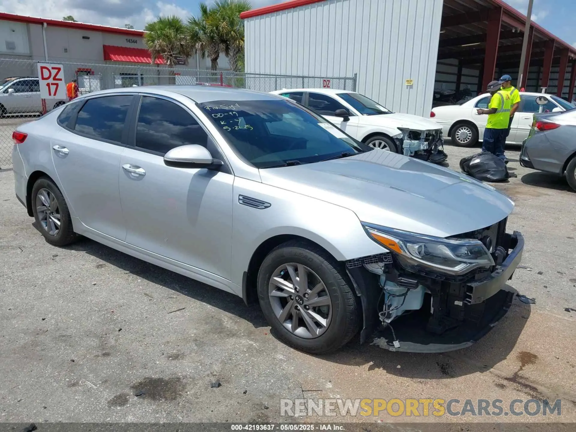 1 fotografías del automóvil dañado 5XXGT4L32LG420218 KIA OPTIMA 2020