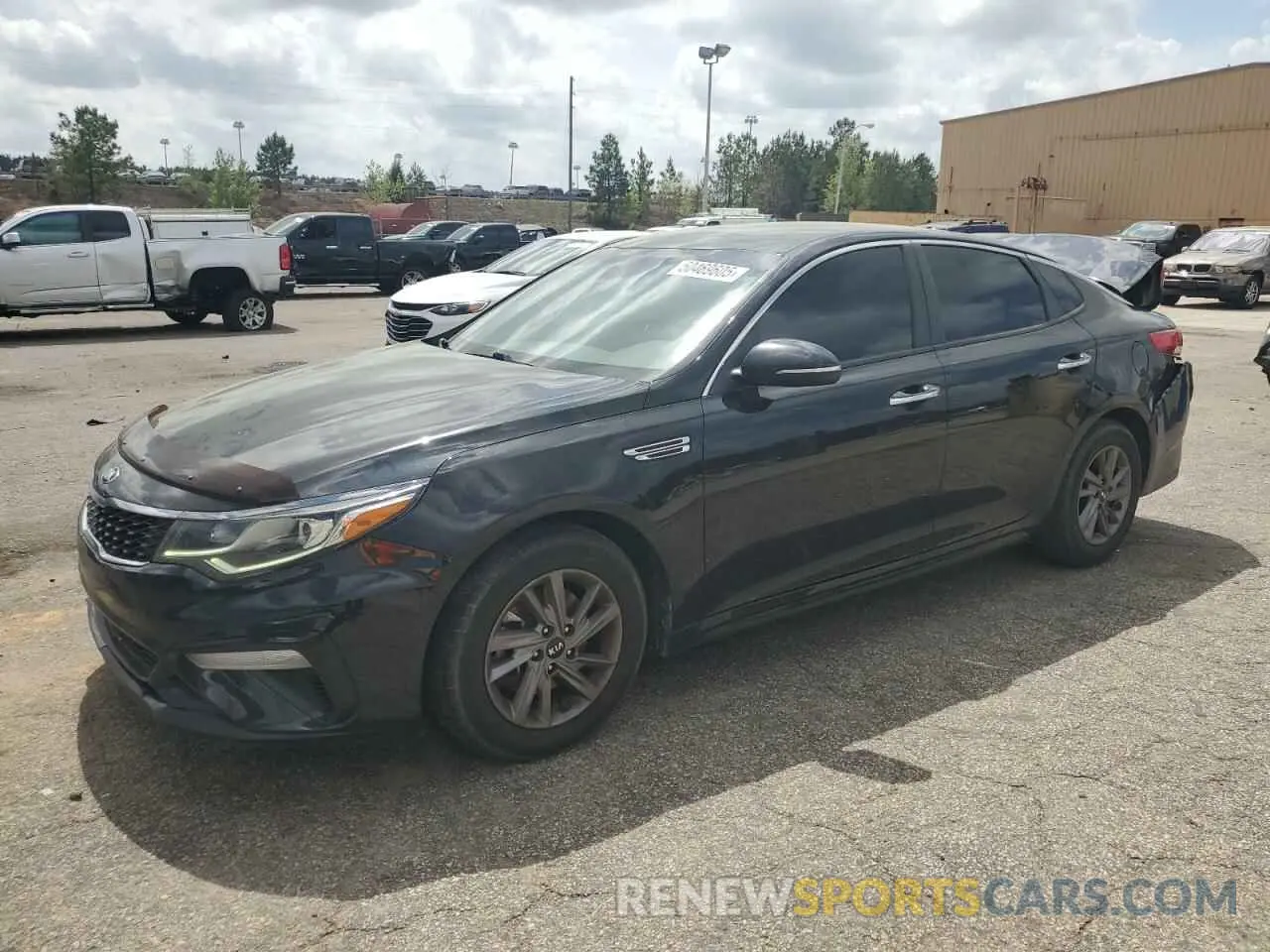 1 fotografías del automóvil dañado 5XXGT4L32LG420977 KIA OPTIMA 2020