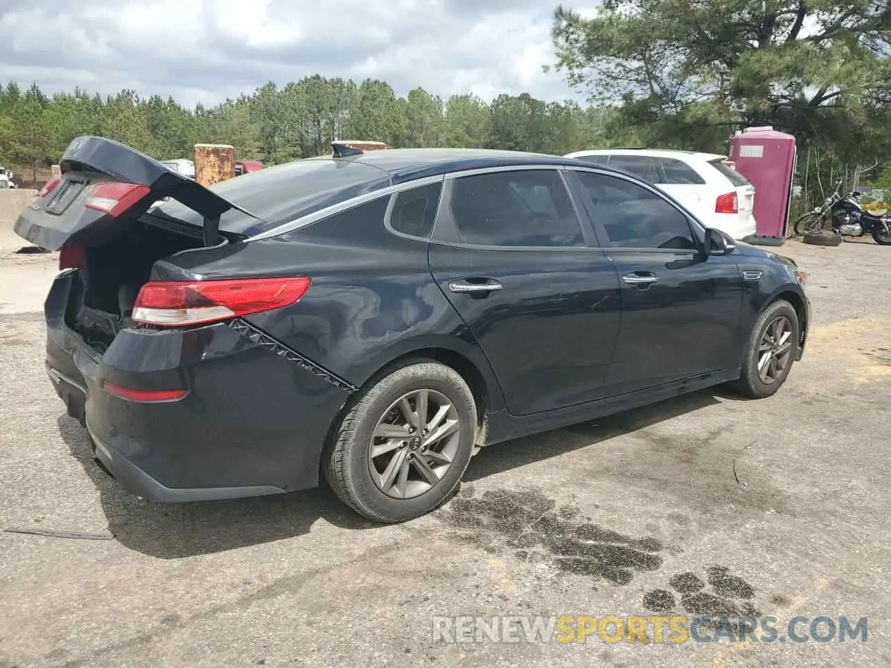 3 fotografías del automóvil dañado 5XXGT4L32LG420977 KIA OPTIMA 2020