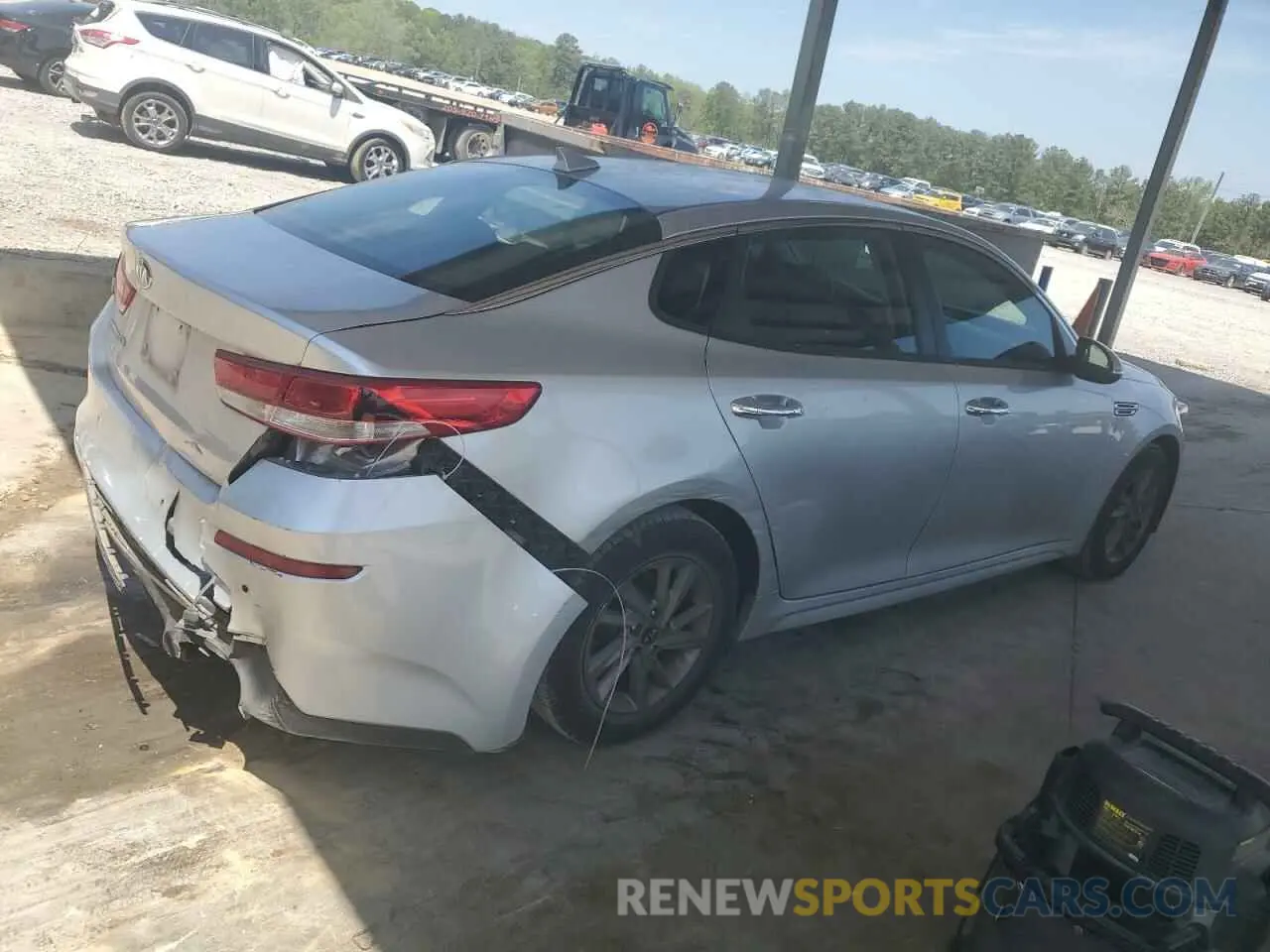 3 fotografías del automóvil dañado 5XXGT4L32LG425726 KIA OPTIMA 2020