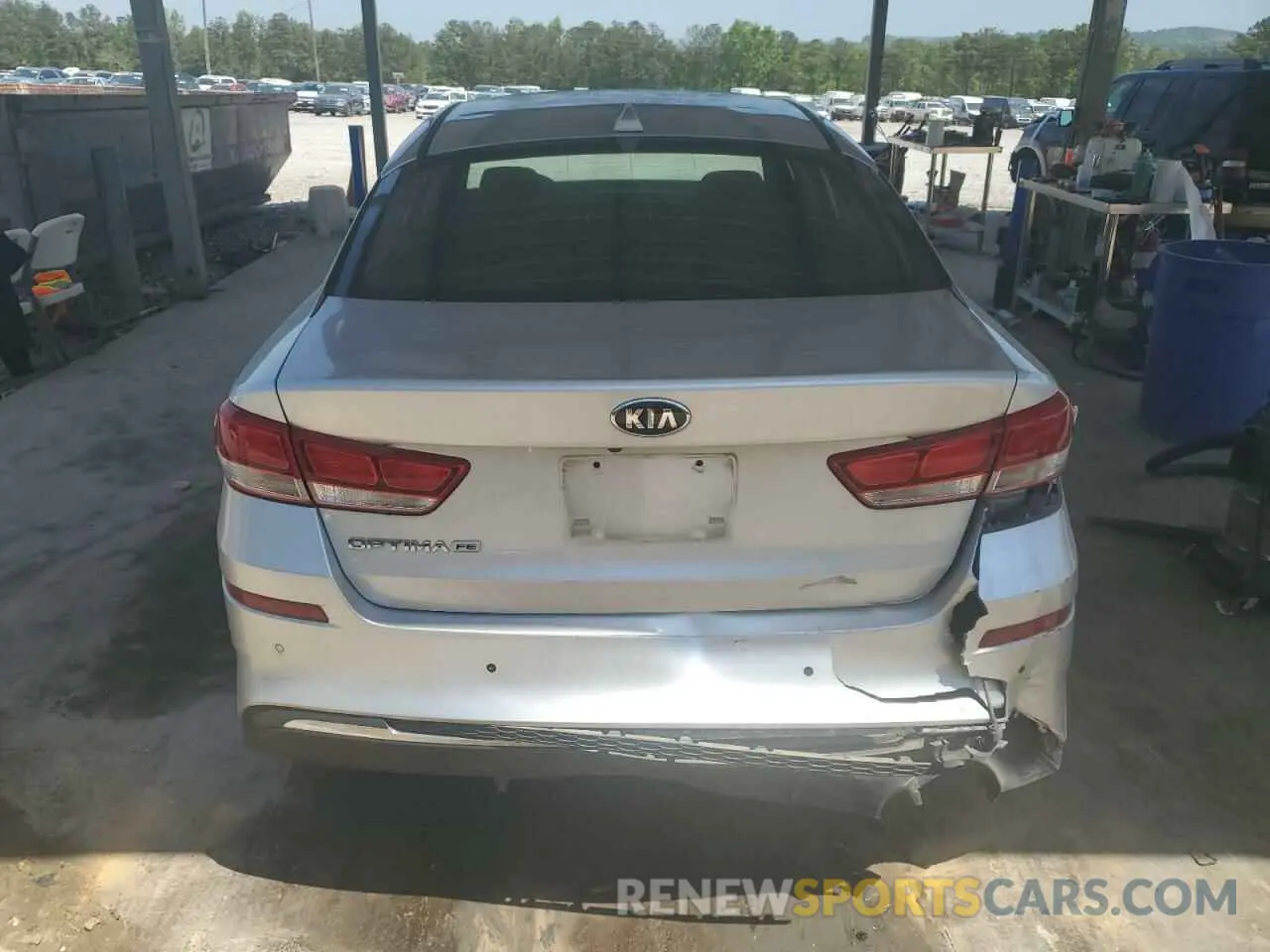 6 fotografías del automóvil dañado 5XXGT4L32LG425726 KIA OPTIMA 2020