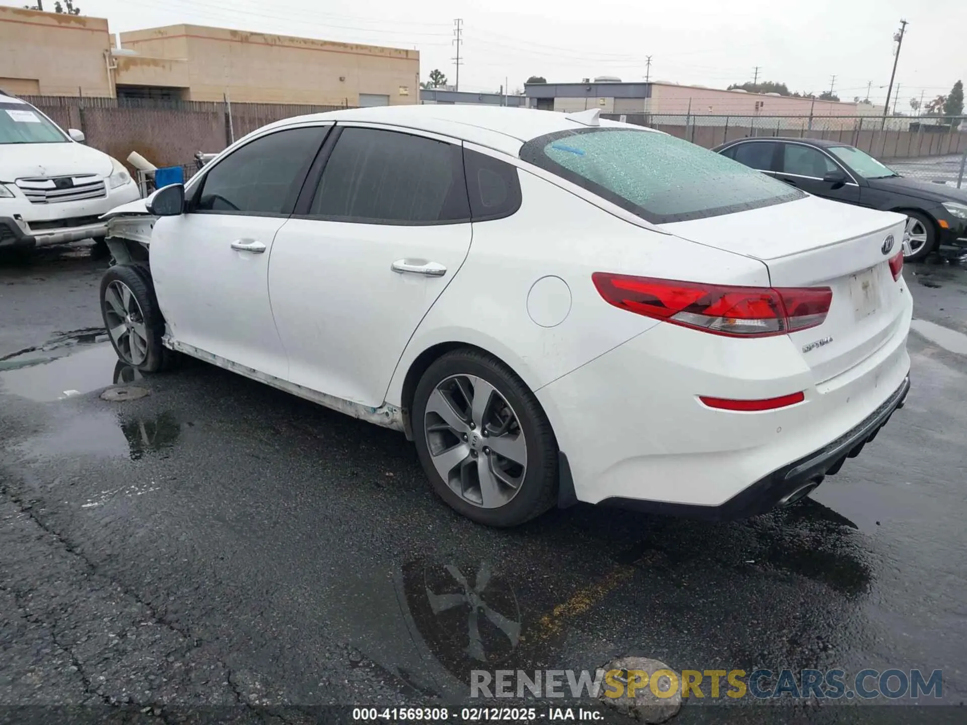 3 fotografías del automóvil dañado 5XXGT4L32LG426259 KIA OPTIMA 2020