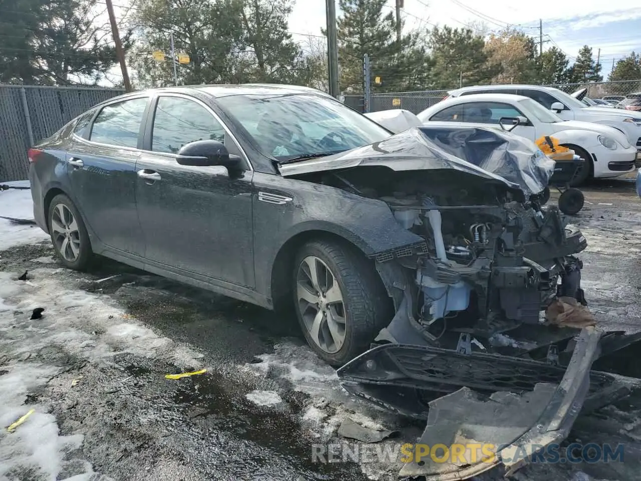 4 fotografías del automóvil dañado 5XXGT4L32LG428111 KIA OPTIMA 2020