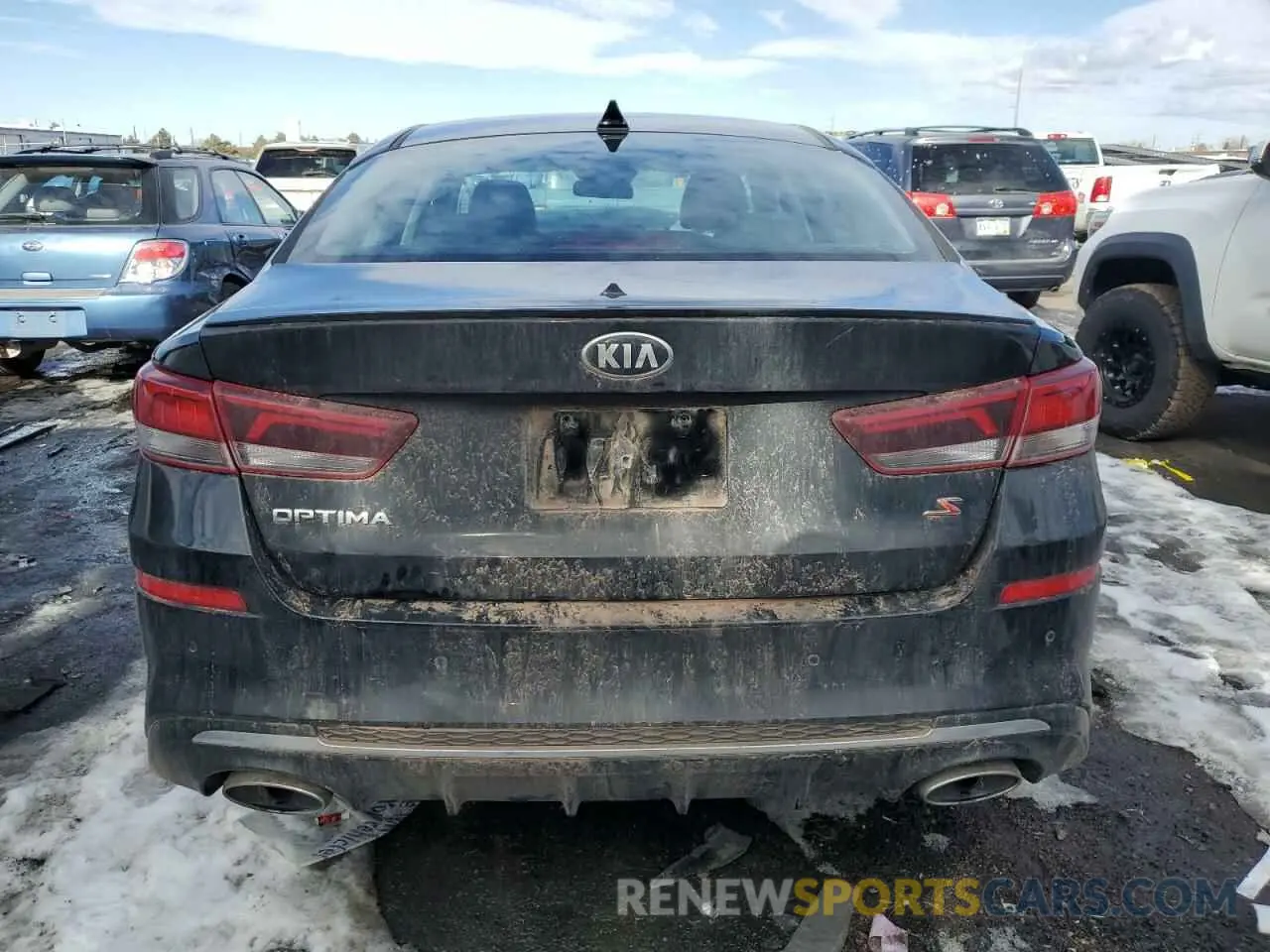 6 fotografías del automóvil dañado 5XXGT4L32LG428111 KIA OPTIMA 2020