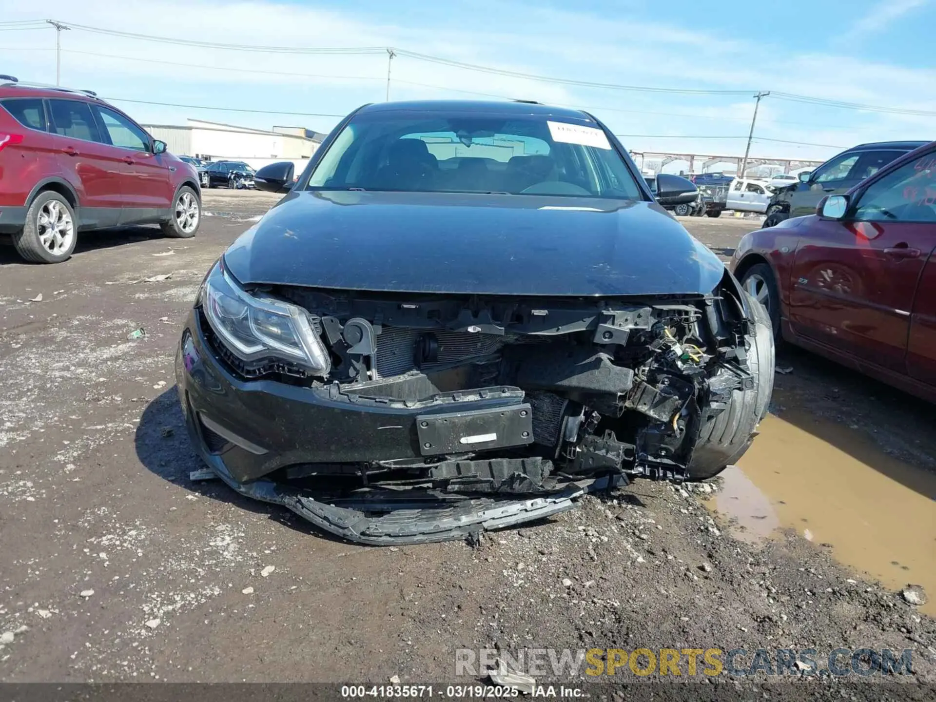 18 fotografías del automóvil dañado 5XXGT4L32LG430599 KIA OPTIMA 2020