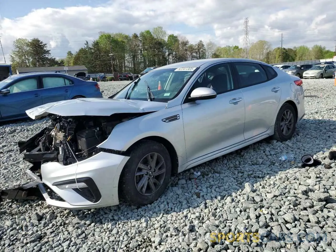 1 fotografías del automóvil dañado 5XXGT4L32LG449427 KIA OPTIMA 2020