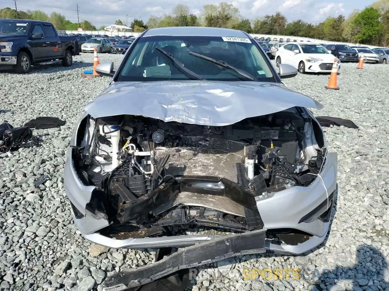 5 fotografías del automóvil dañado 5XXGT4L32LG449427 KIA OPTIMA 2020