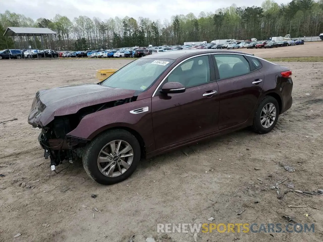 1 fotografías del automóvil dañado 5XXGT4L33GG042495 KIA OPTIMA 2020