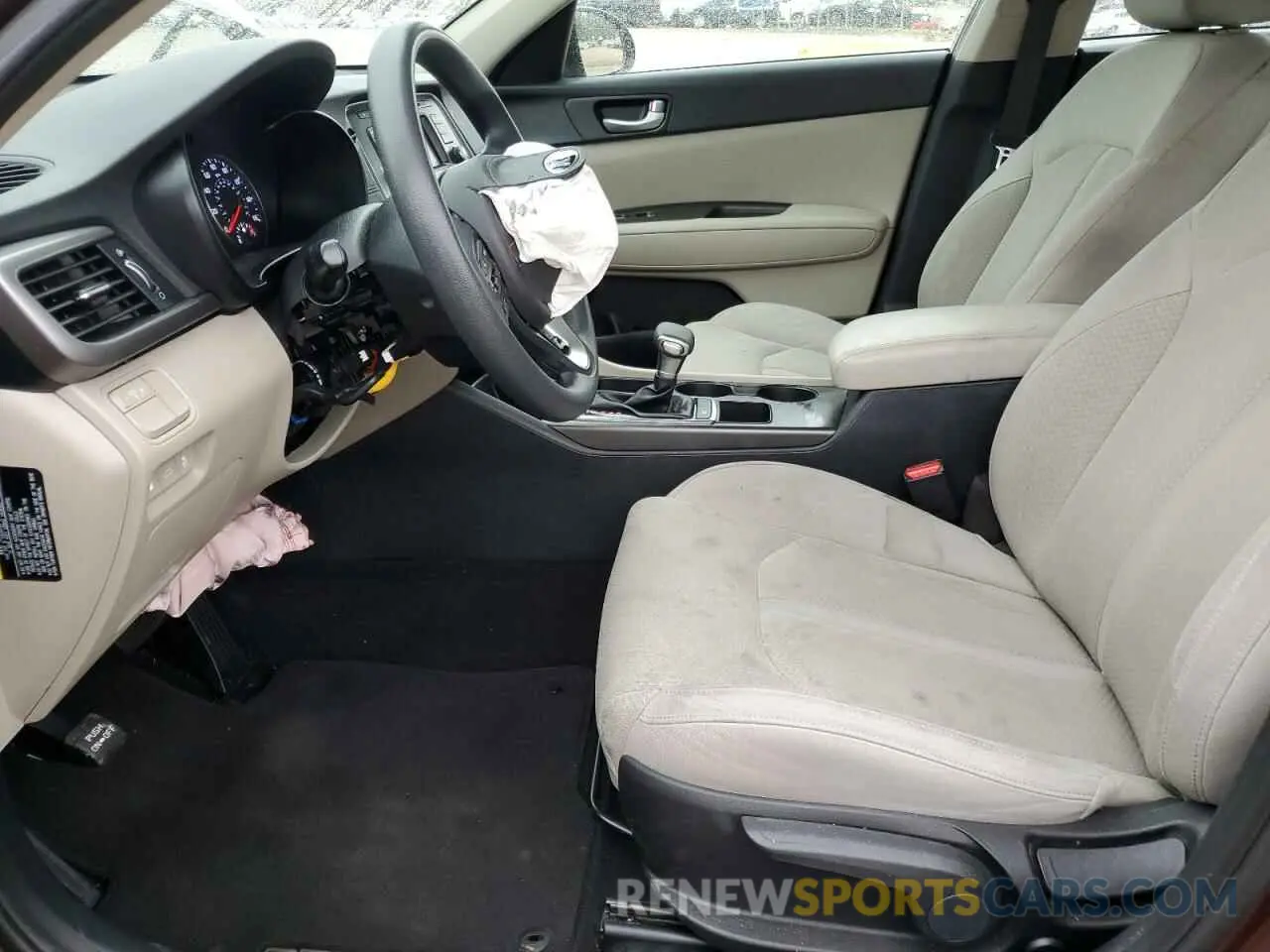 7 fotografías del automóvil dañado 5XXGT4L33GG042495 KIA OPTIMA 2020