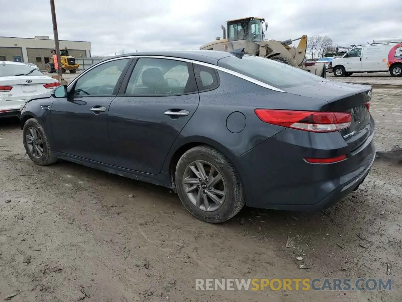 2 fotografías del automóvil dañado 5XXGT4L33LG382871 KIA OPTIMA 2020